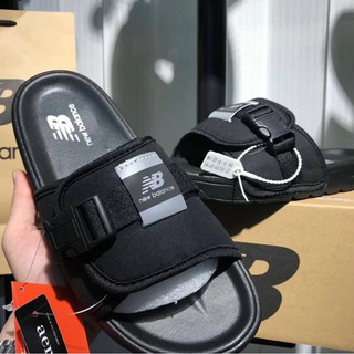 New balance velcro online slides