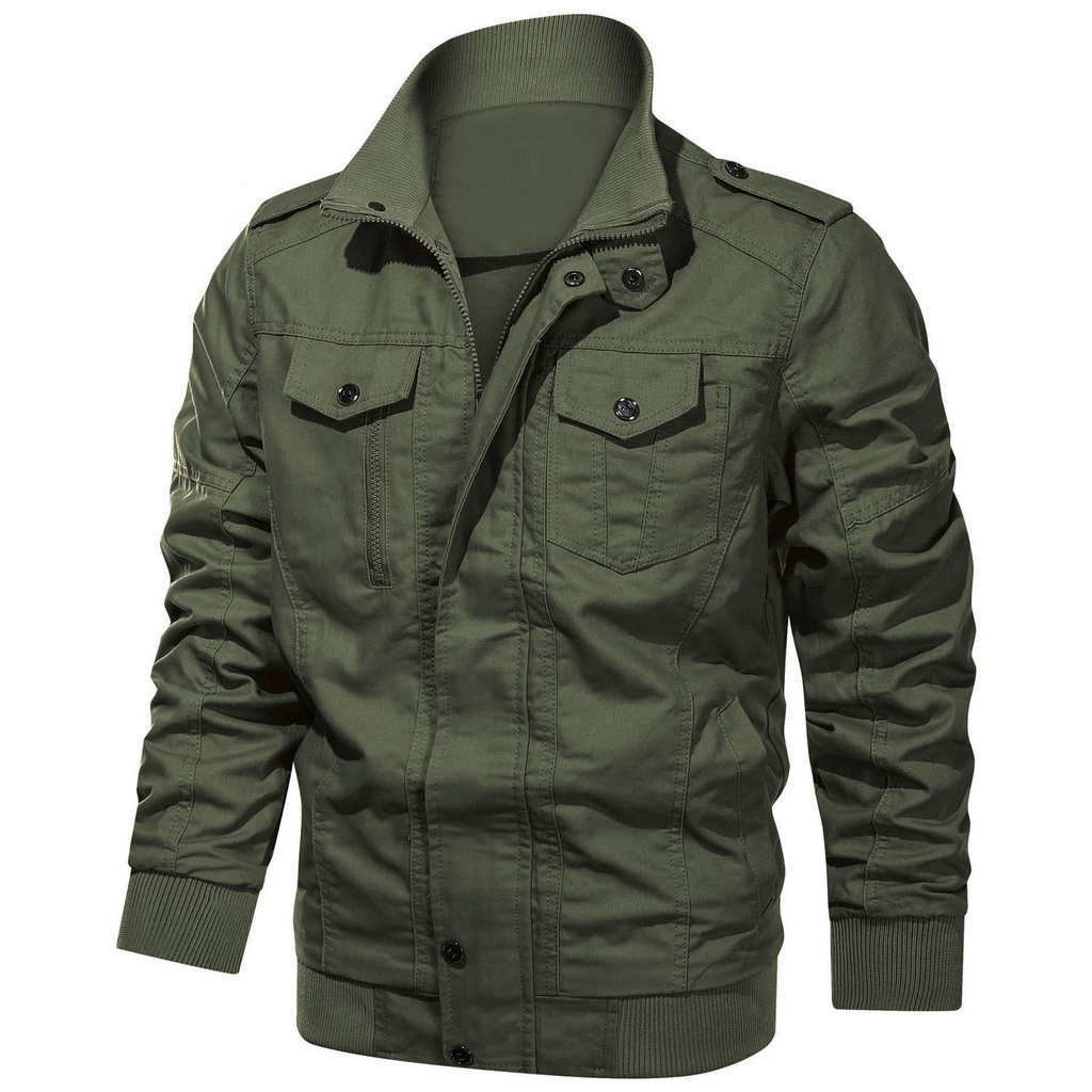 Military style jacket plus on sale size