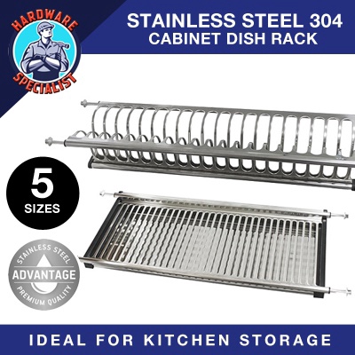 Stainless Steel 304 Cabinet Mounted Dish Rack - SHIP DAILY / SS304 ...