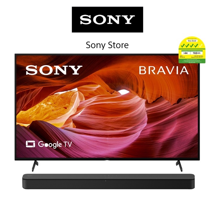 Sony Singapore 55" X75K + HTS100F 4K TV & Soundbar Bundle 55X75K