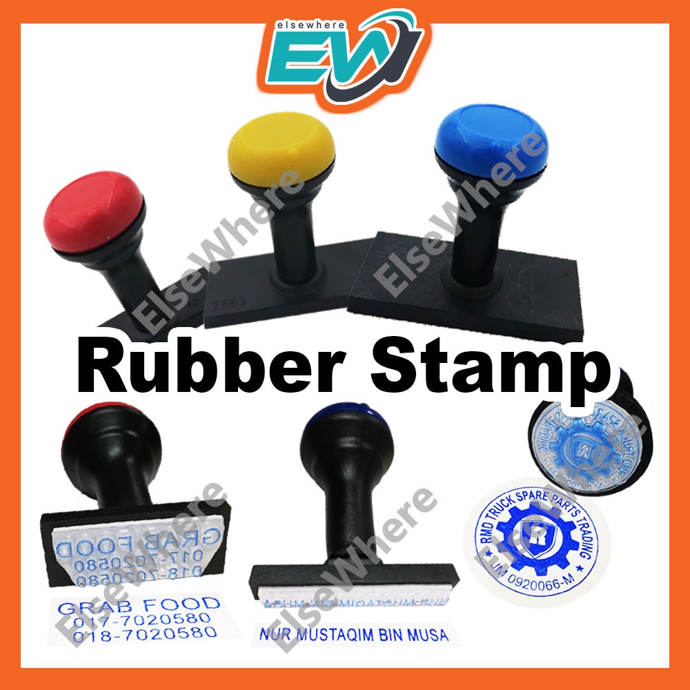 Custom Made Rubber Stamp Cop ~ Company Chop ~ Address Chop ~ Bank Chop ...