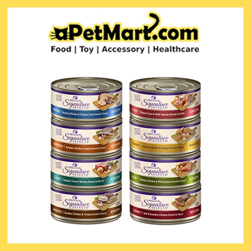 [3% Off 12 Cans] Wellness Core Signature Selects Canned Wet Cat Food 5 