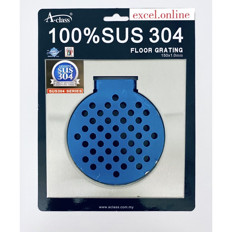 6” x 6” x 1.0mm HEAVY DUTY SUS304 STAINLESS FLOOR GRATING/ FG9090 ...