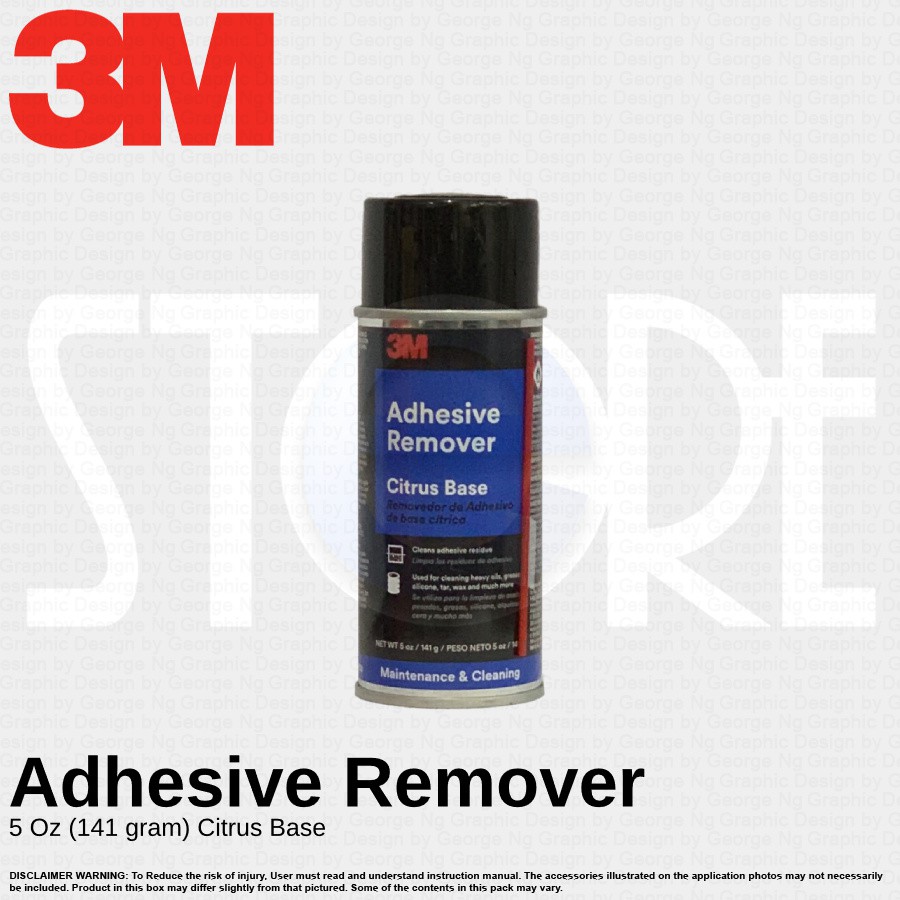  3M General Purpose Adhesive Cleaner, 08987, Removes