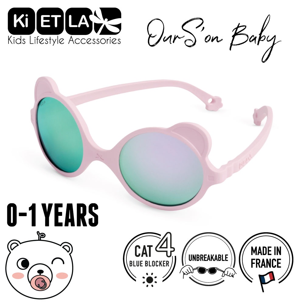 Ki ET LA Ours on Infant Sunglasses 0 1 year old Made in France Shopee Singapore