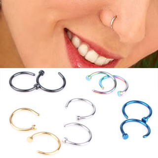 Cute hoop nose on sale rings