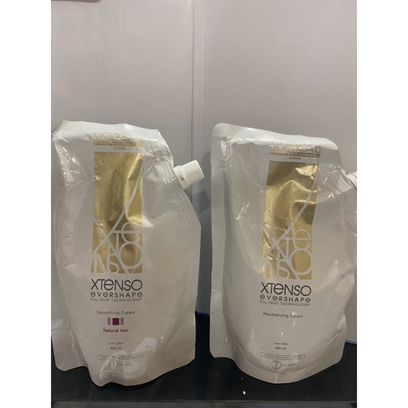 Loreal hair straightening cream rebonding cream Evershap Gold Shopee Singapore