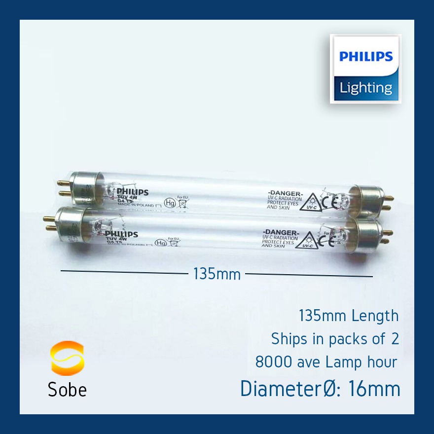 Philips 244855 TUV 6W G6 9in. UVC Germicidal Lamp For Water And Air Di - Foto 2