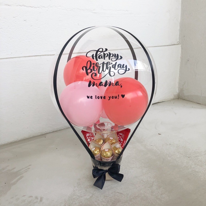 Chocolate Hot Air Balloon. Birthday gift for your loved one ~~ 🎈🎈 Kitkat  with ba…