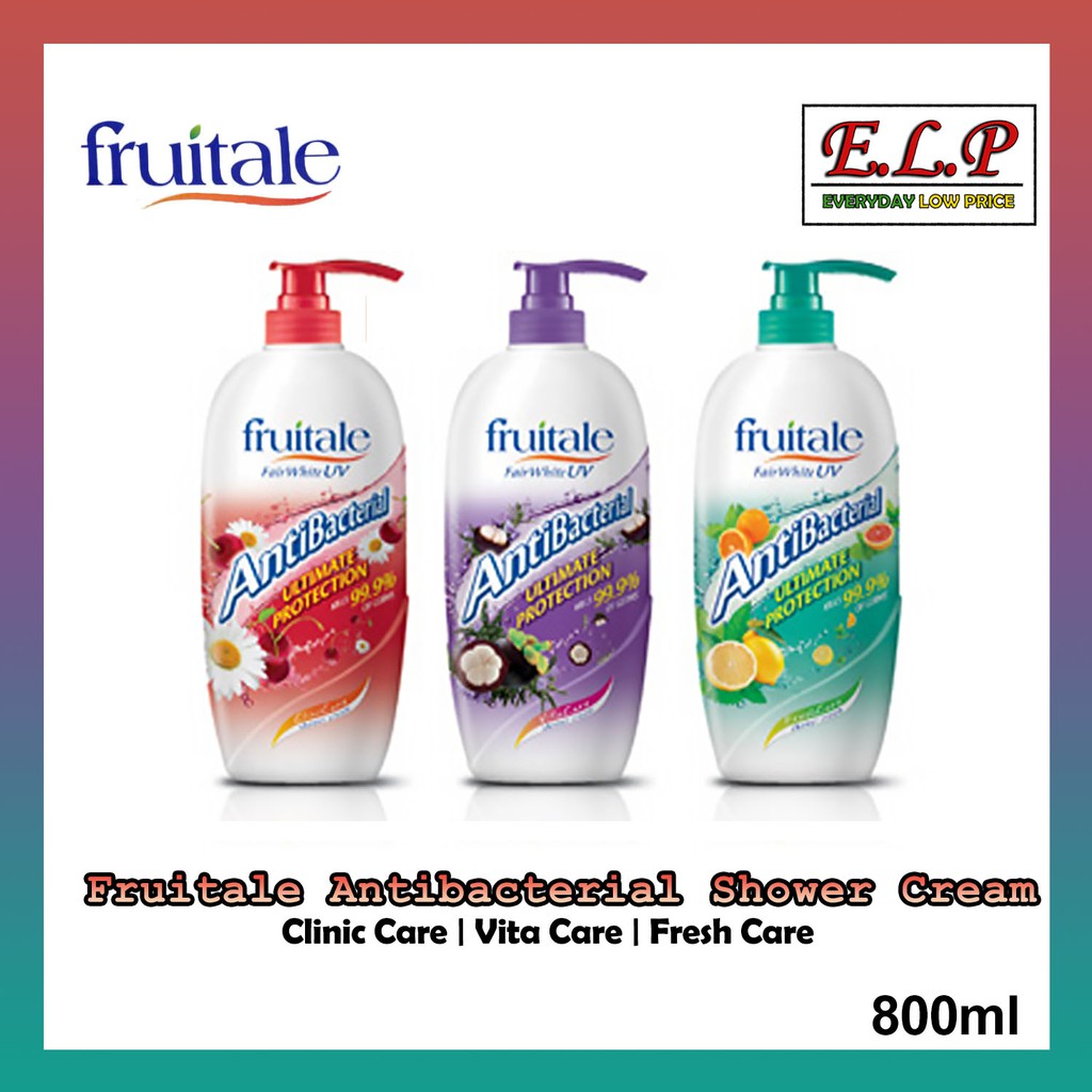 Fruitale Antibacterial Shower Cream 800ml Shopee Singapore