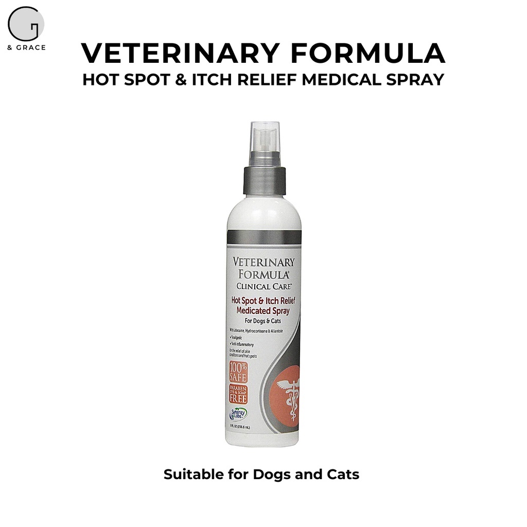 Veterinary Formula Clinical Care Hot Spot and Itch Relief Spray for