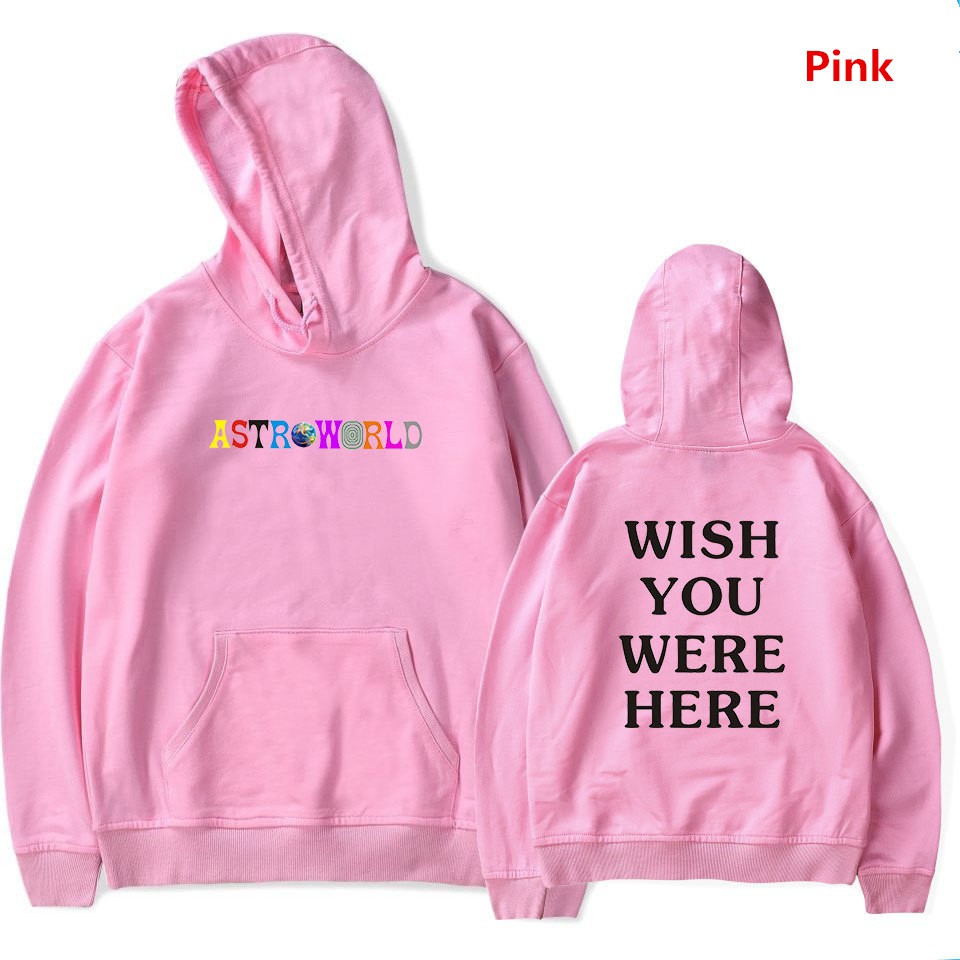 ASTROWORLD Hoodie Rapper TRAVIS SCOTT Fashion Women Men Long Sleeve Pullover Shopee Singapore