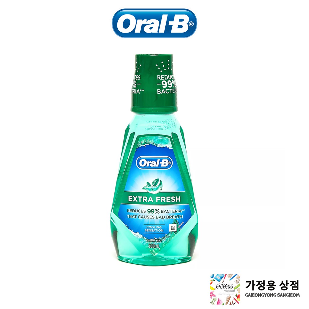 Oral-B® Extra Fresh Mouthwash 500ml | Shopee Singapore