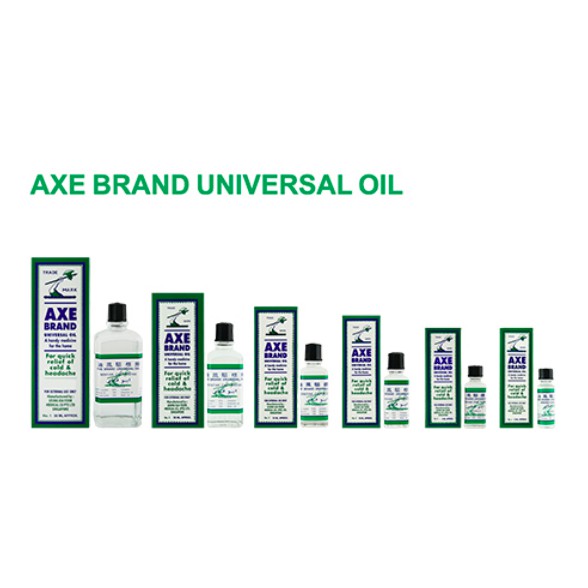 12 pcs Axe Brand Medicated Oil (Leung Kai Fook) 斧标风油精X12