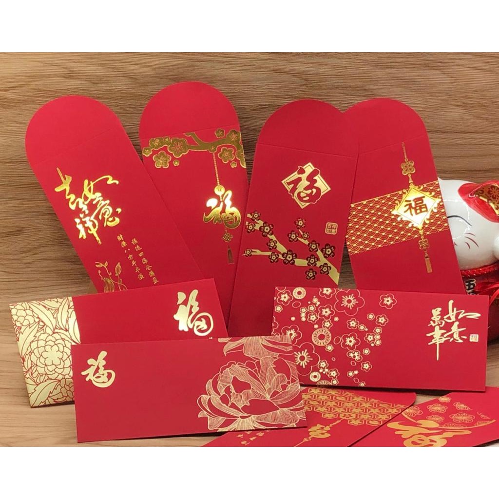 Handfeel paper red packets customized