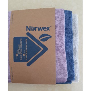 Norwex Counter Cloths and Box Set - Graphite, Teal, Indonesia