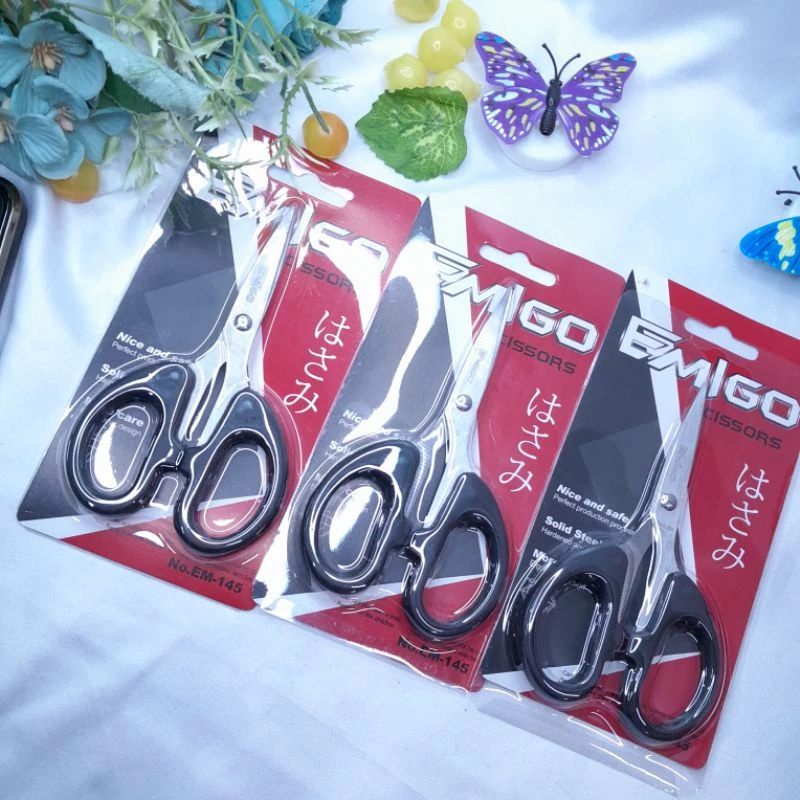 1pcs Gunting Scissors Emigo Em145 Grosir Ecer Satuan