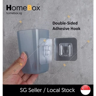 Adhesive Wall Hook Double - Best Price in Singapore - Feb 2024