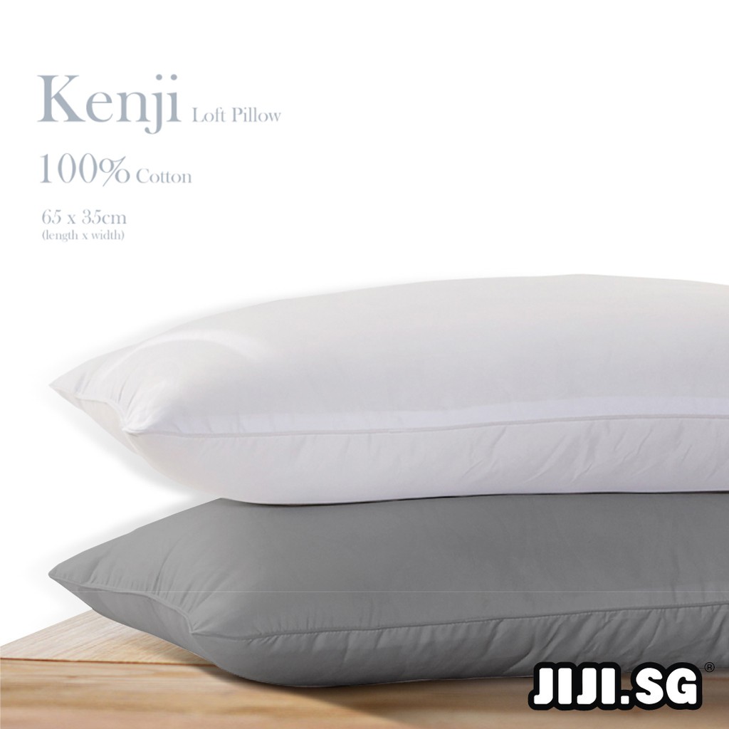 (JIJI.SG) Comfort Pillow Cotton Comfortable Soft Touch Shopee