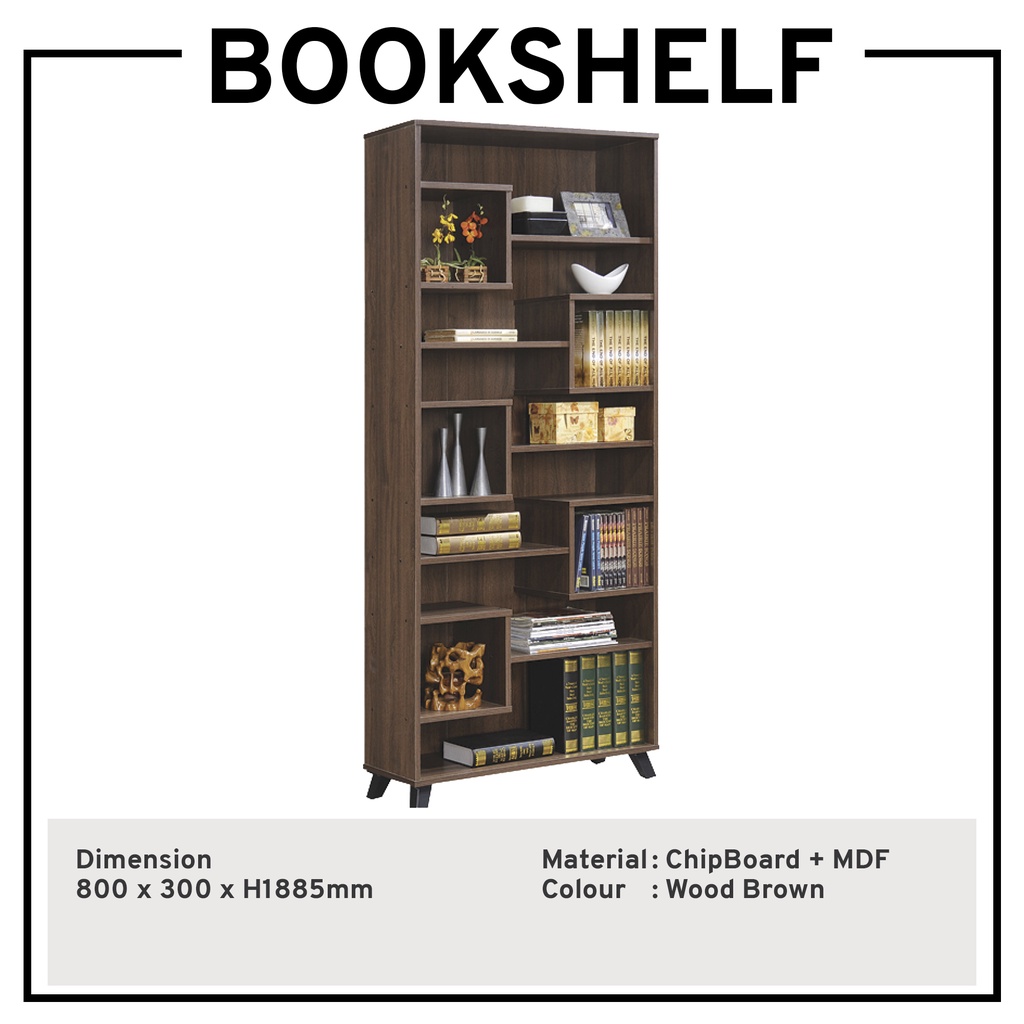 Bookshelf Book Rack Book Case File Open Shelf Book