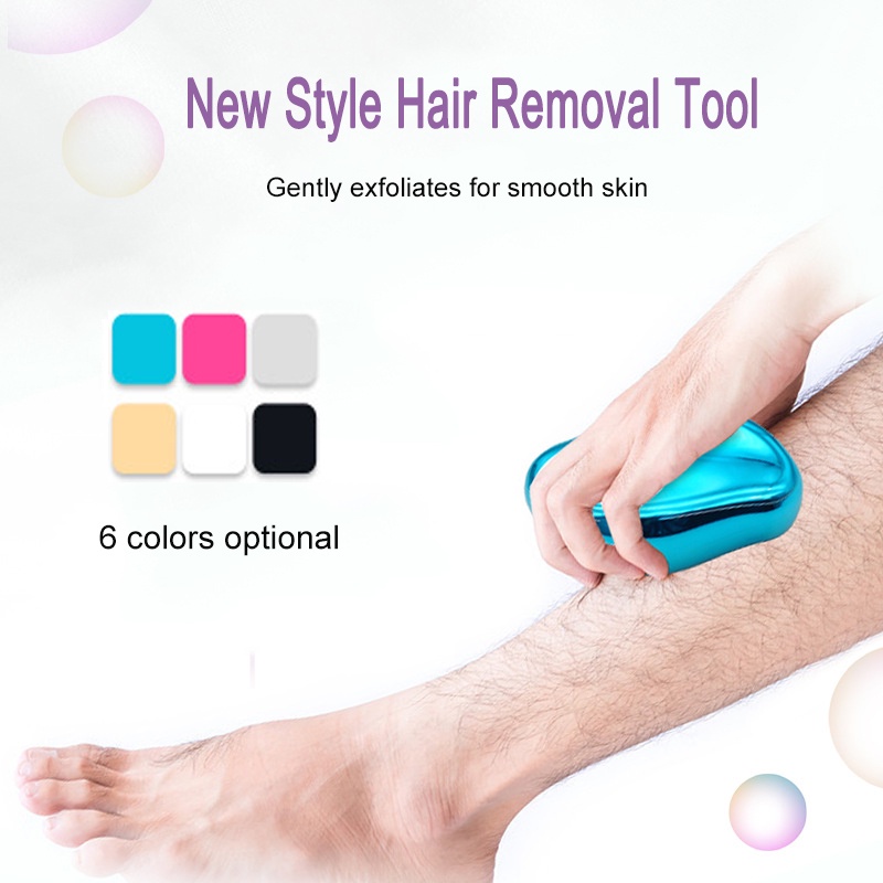 Crystal Physical Hair Removal Bleame Hair Eraser Painless Safe Epilator