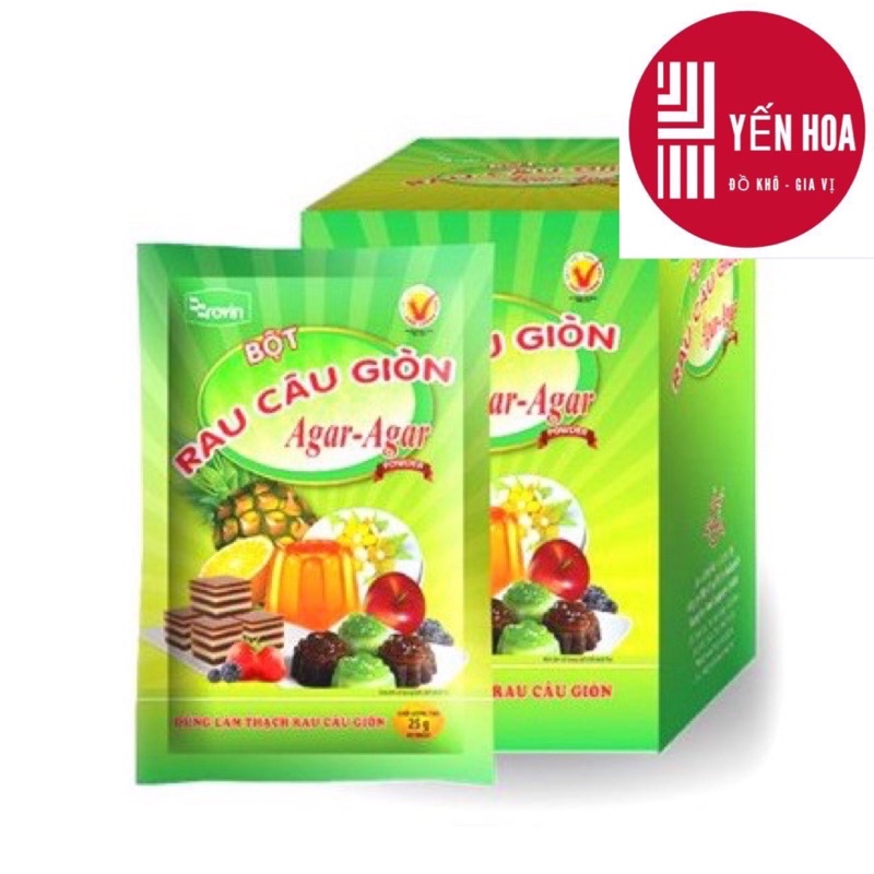 1 Box of Hoang Yen Crispy Jelly Powder (10 packs x 25g) | Shopee Singapore