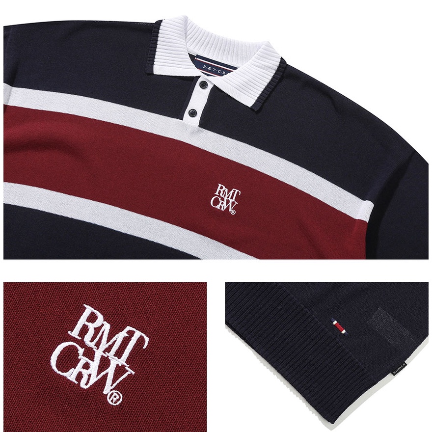 Romantic Crown RMTC Club Knit Polo T Shirts (2022 NEW)