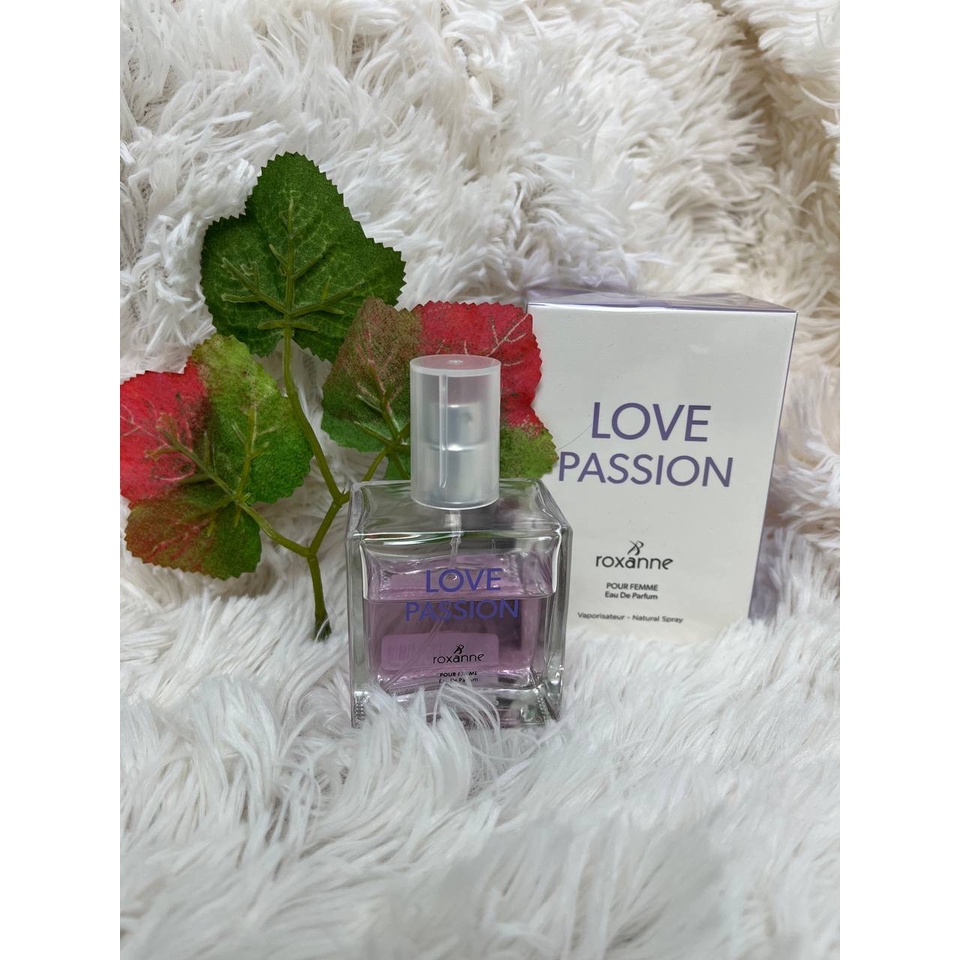 Roxanne Love Eau De Parfum EDP 50ML Love Kiss Passiom Beauty