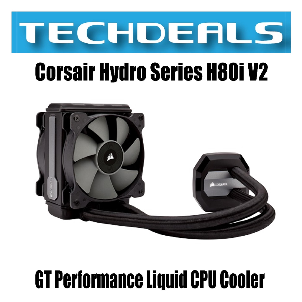 Corsair Hydro Series™ H80i v2 High Performance Liquid CPU Cooler ...