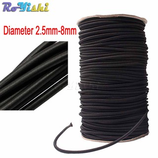 Unique Bargains Black Elastic Stretch Beading String Thread Cord Wire 1mm for Jewelry Making