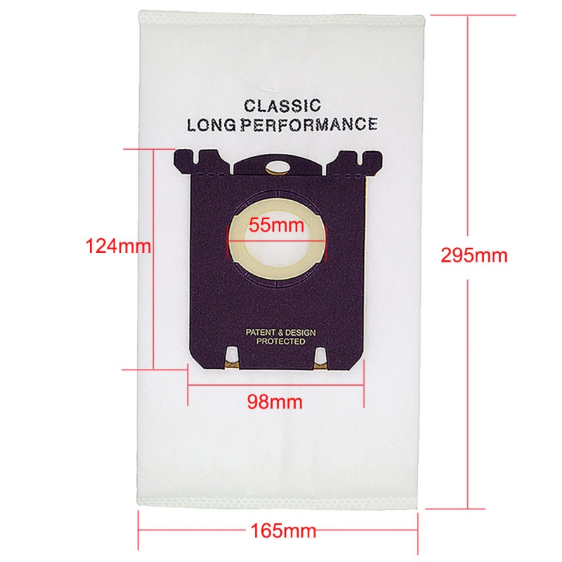 5PCS Vacuum Cleaner Dust Bags for Philips FC9071 FC9170