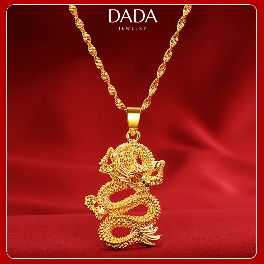 Gold sale pendant dragon