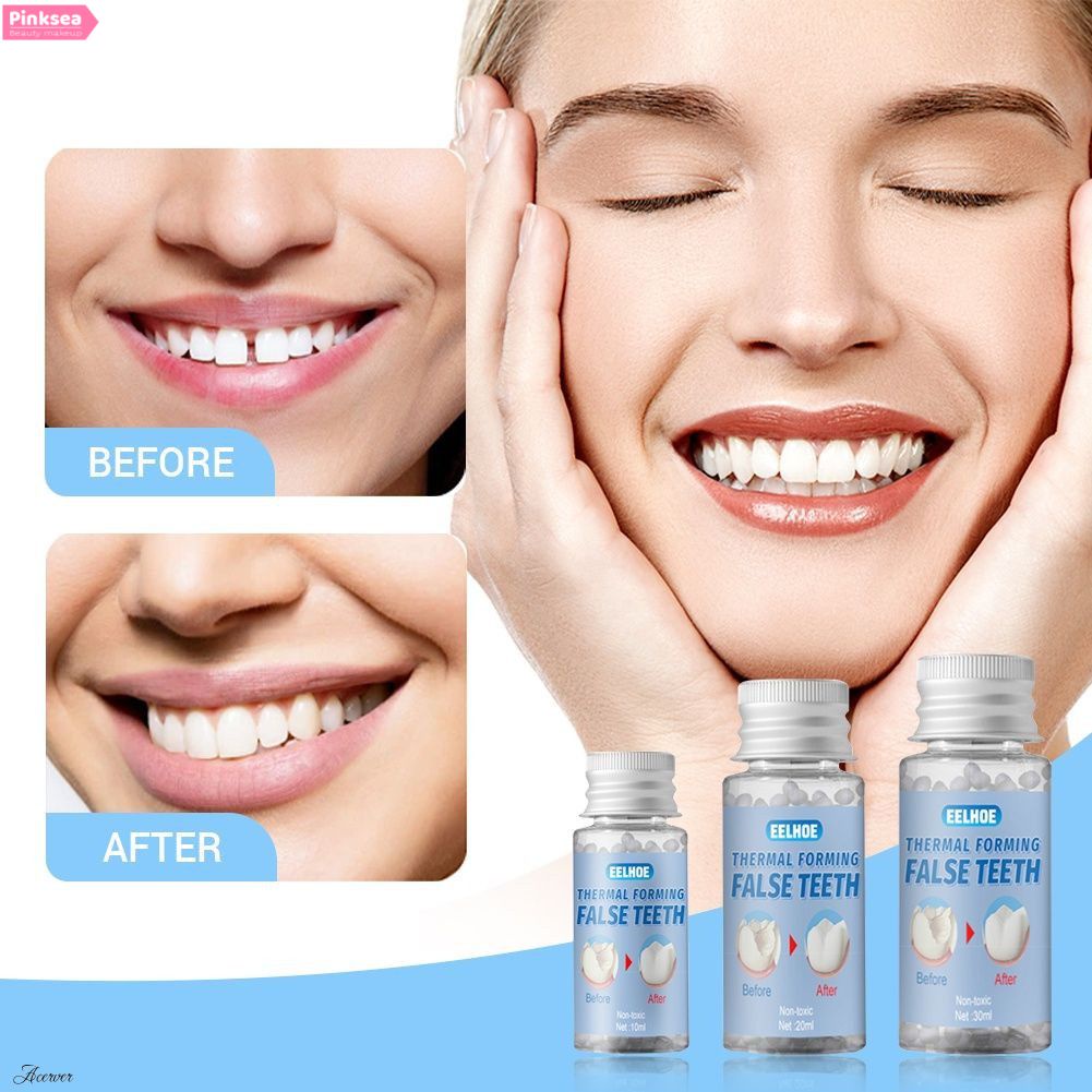 Resin Temporary Dental Tooth Restoration Kit Repair Falseteeth Solid Glue Sterile Safe Teeth