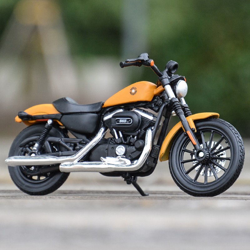 Maisto 1:18 2015 Harley-Davidson Sportster Iron 883 Metal Motorcycle  Diecast Bike Car Model Toy Collection Mini Moto Gift - AliExpress