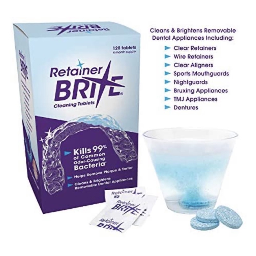 Retainer Brite Cleaner | Shopee Singapore