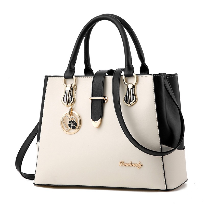 [Luggage] Handbag Female Bag 2022 New Style Korean Version Fashion PU Leather Shaped One-Shoulder Messenger