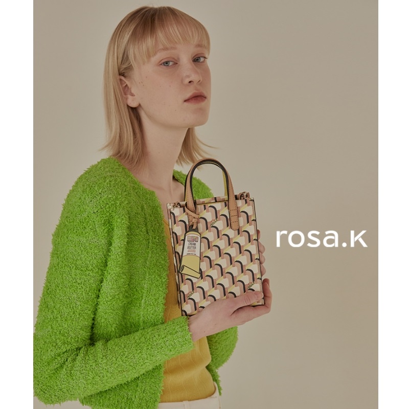 [SG100% AUTHENTIC BRAND NEW] ROSA.K Cabas Monogram Tote XS | 100%  Authentic, Korean Brand 🇰🇷