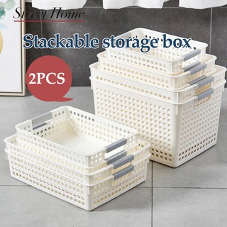 Plastic Storage Baskets Bins Organizer Multifunctional Kitchen Vegetable  Storage Basket for Bathroom Office Home Bins - China Plastic Storage Basket  and Plastic Basket price