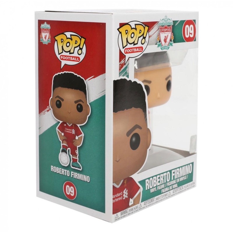 Funko Football Pop! Figura de vinilo Liverpool Roberto Firmino