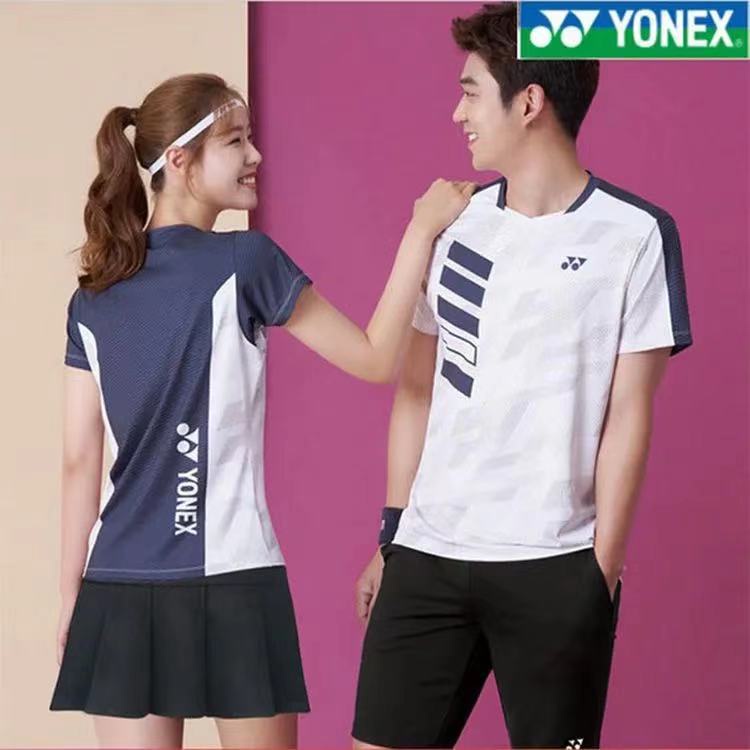 yonex t shirts and shorts