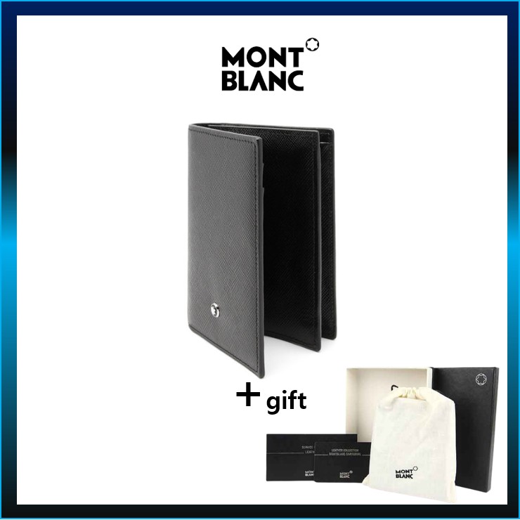 [Mont Blanc] Authentic Men's Sartorial Business Card Wallet 113223 ...