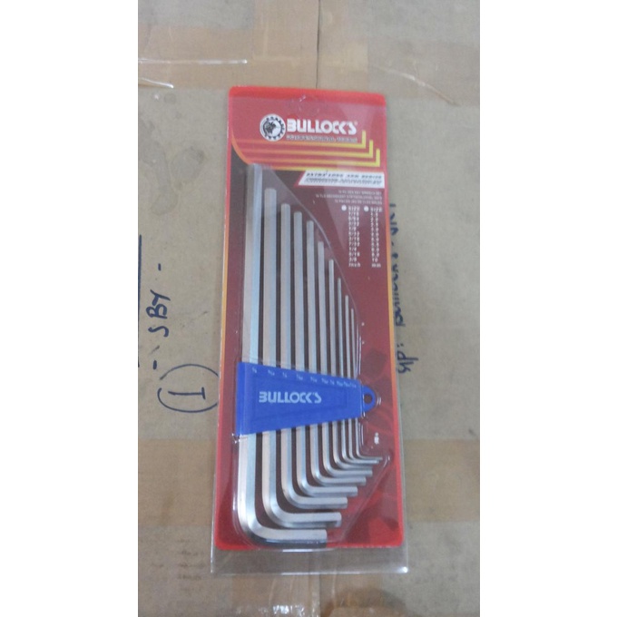 Original Key L Long Bullocks Hex Key Extra Long Arm Set Size Inch ...
