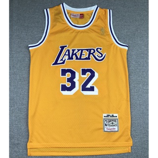 RÉTRO EARVIN JOHNSON #32 Los Angeles Lakers Maillot de Basket