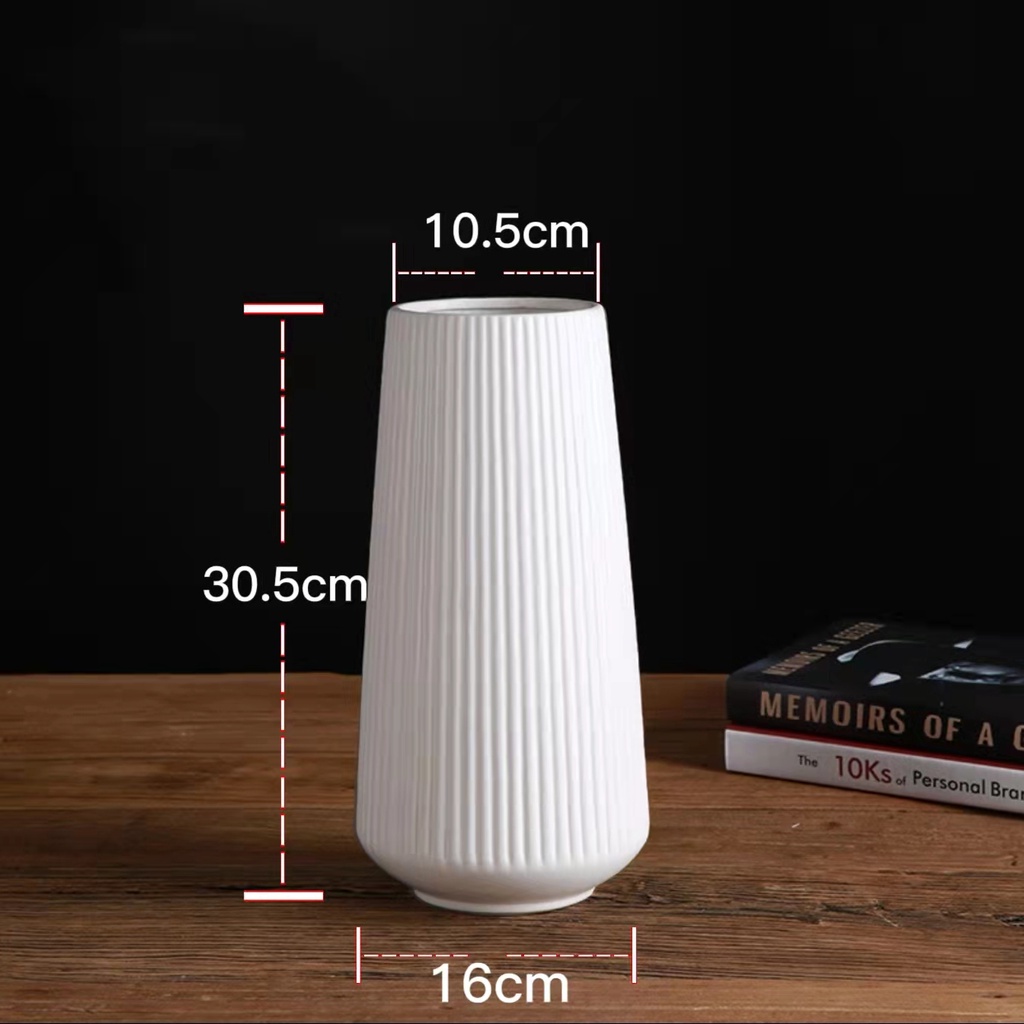[SG Stock] Modern Mediterranean Style Ceramic Vase Modern Porcelain ...