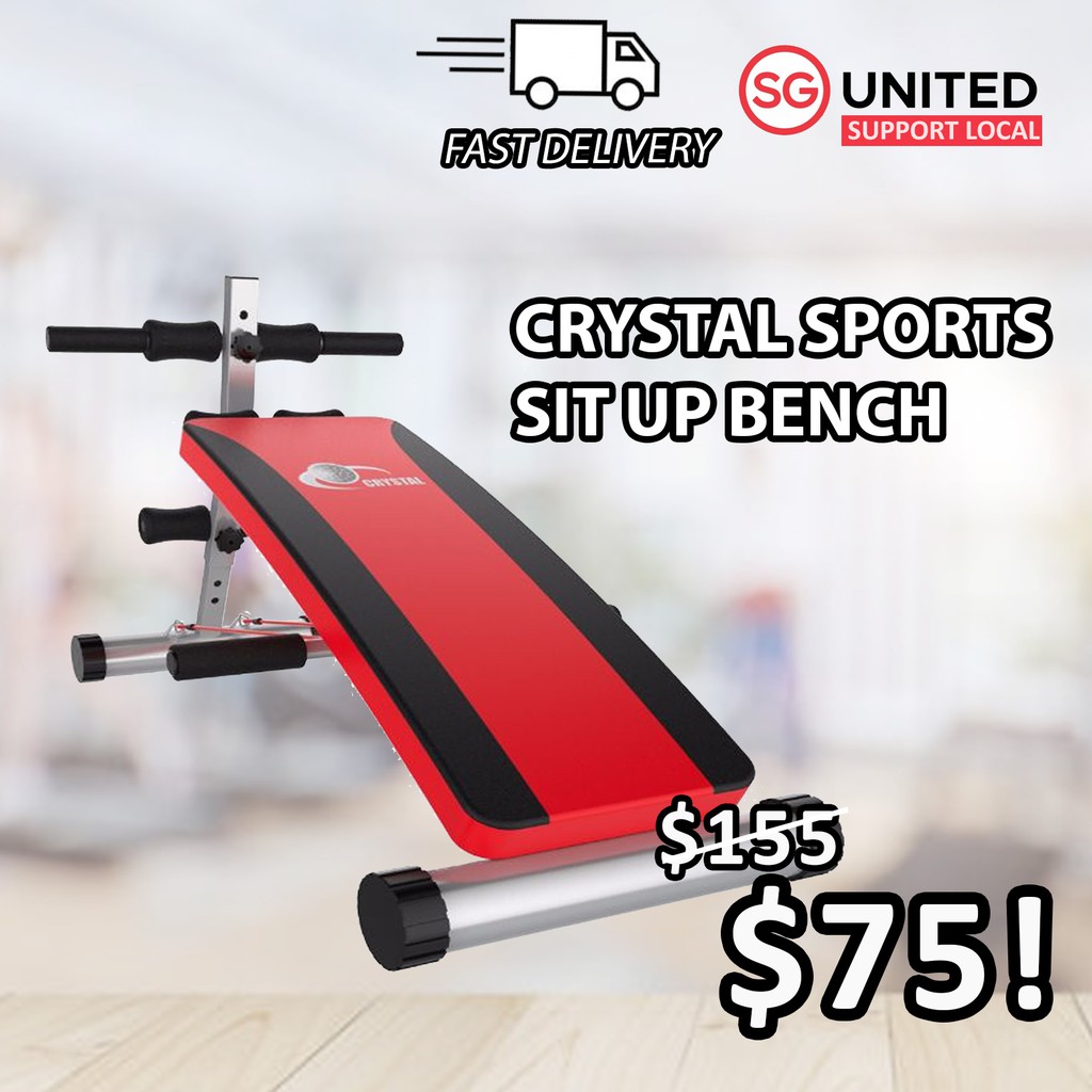 Sit up bench online adjustable