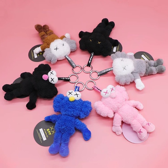 Kaws Companion BFF Plush Keychain (Photographed From Real Product ...