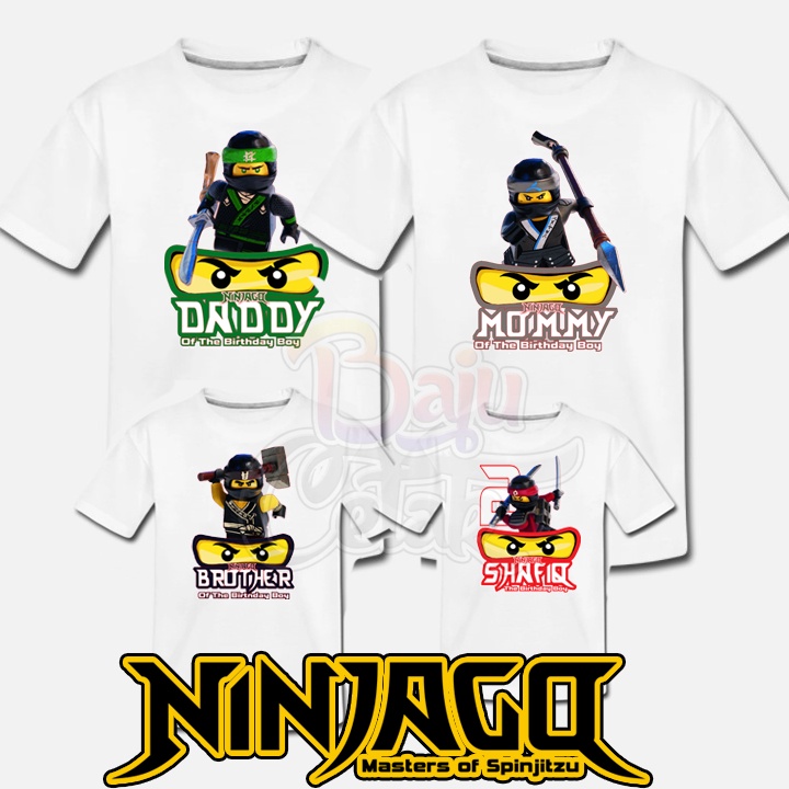 Lego ninjago best sale birthday shirt