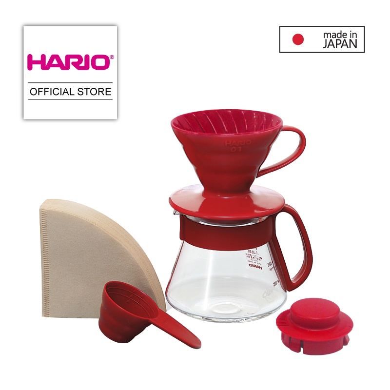 Hario (MADE IN JAPAN) V60 Coffee Drip Set 01 VDSP2012 Shopee Singapore