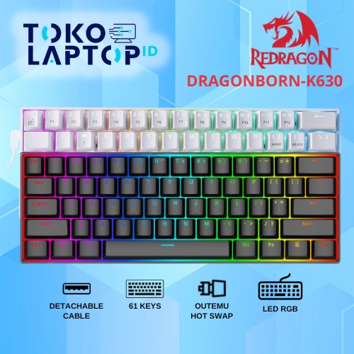 Redragon K630 / K630W Dragonborn Mechanical Gaming Keyboard