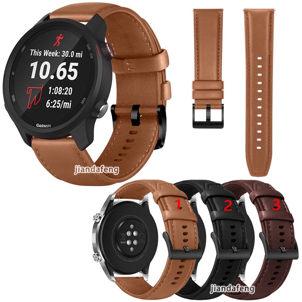 Garmin forerunner sales leather strap